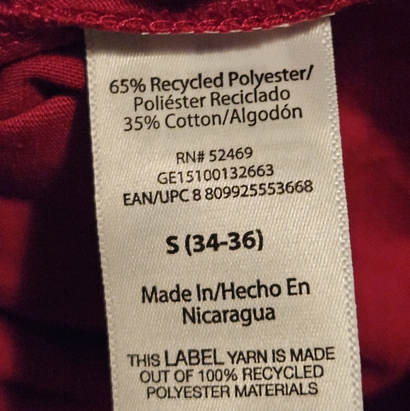 George Classic Cut T-Shirt Athletic Mens Small Men's S Red - Picture 7 of 7